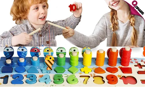 Montessori Educational Wooden Toy for Kids!